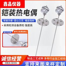  K型鎧裝熱電偶 WRNK-131 、耐高溫、熱響應(yīng)時間快溫度傳感器探頭